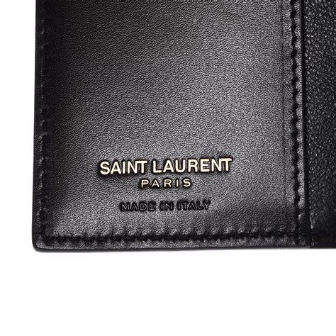 ysl passport holder women's|ysl keychain card holder.